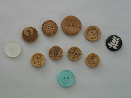 Designer Garment Buttons