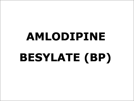 Amlodipine Besylate (Bp) Cas No: 357437-90-2
