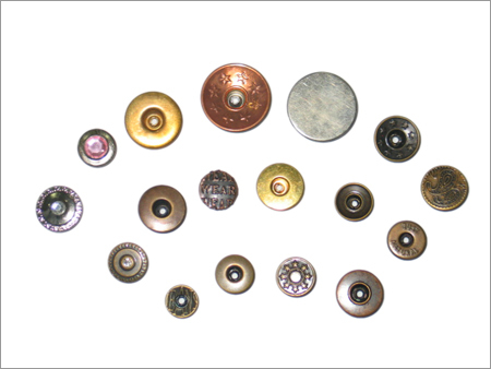 Metallic Garment Buttons
