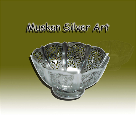 Silver Fruit Dish