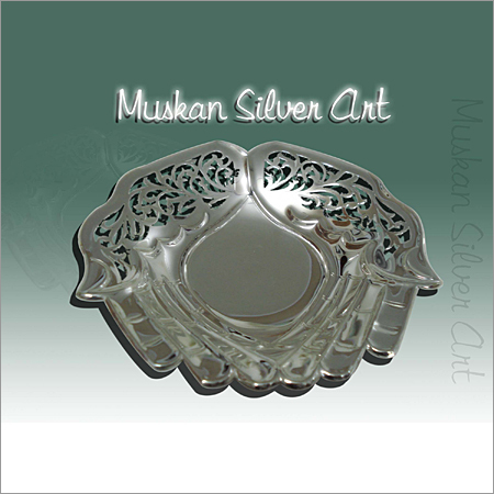 Decorative Silver Dish