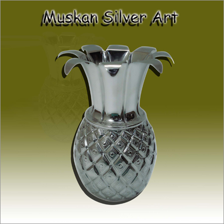 Silver Flower Vase