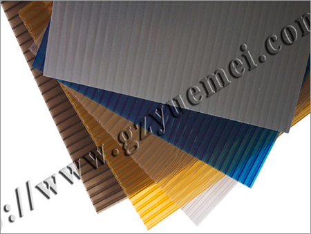 Polycarbonate Two Wall Hollow Sheet