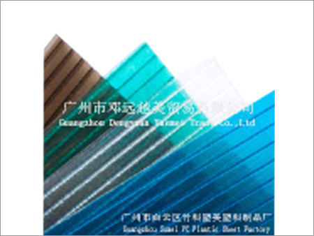 Two Layer Pc Hollow Sheet