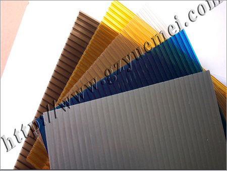Two Wall Pc Hollow Sheet