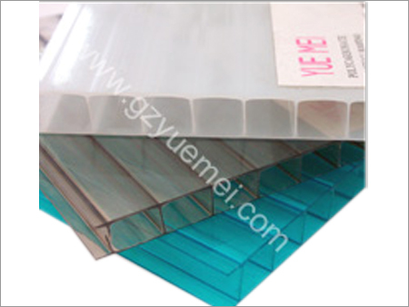 Two Wall Polycarbonate Hollow Sun Sheet