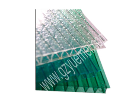 Two Wall Polycarbonate Sunshade Sheets