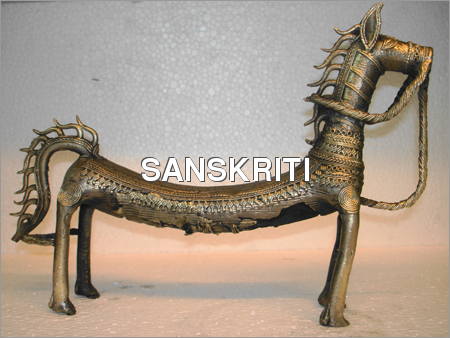 Brass Horse Artifact