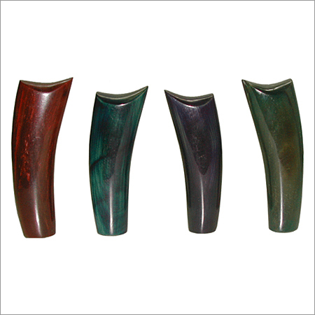 Buffalo Horn Dyed Knife Handle