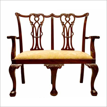 Chippendale Style Two Seater