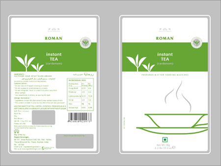 Cardamom instant tea