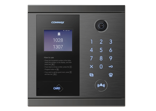 Commax METAL LOBBY PHONE DRC-7MBL/RF1