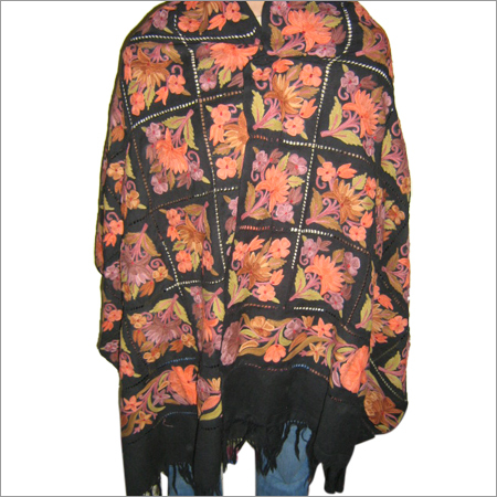 Embroidered Woolen Stole
