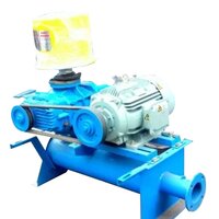 Twin Lobe Rotary Compressor - Color: Blue