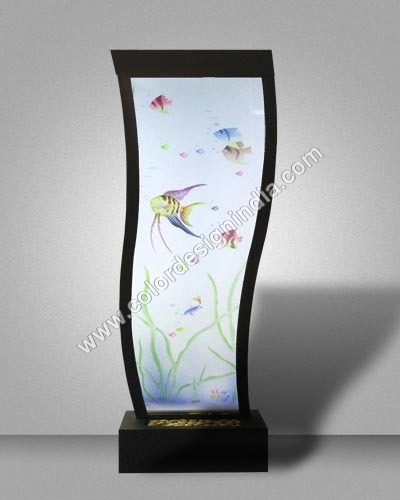 S type Tropical Fish Fountain