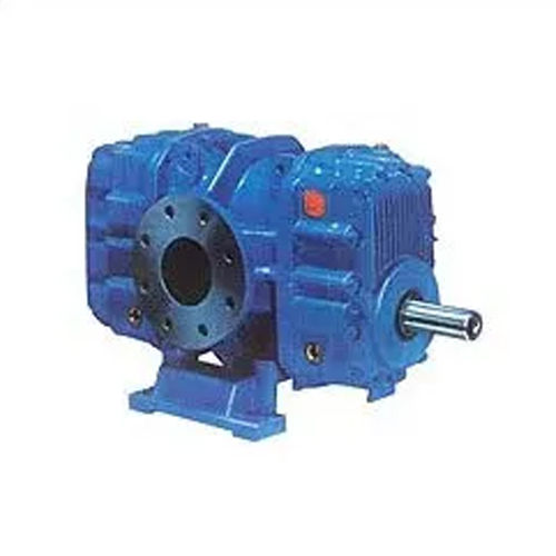 Twin Lobe Roots Blower - CIFG 260 & SG Iron Construction, 800 m3/hr Capacity, Blue Color | High Durability, Low Noise, 1 Year Warranty