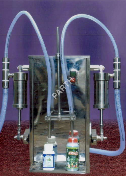 Automatic Twin Heads Liquid Filling Machine