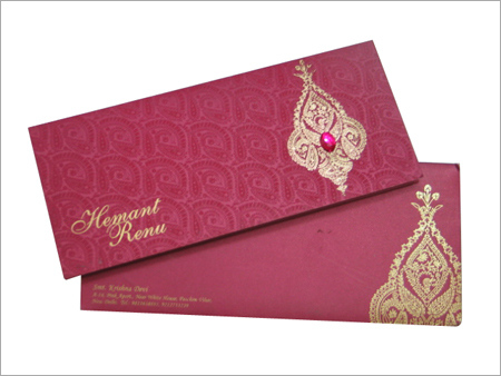 Designer Wedding Card