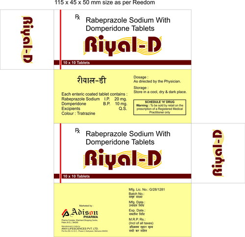 Domperidone Tablets (Riyal-D Tablet)