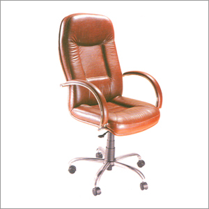 Metallic Leather Chair