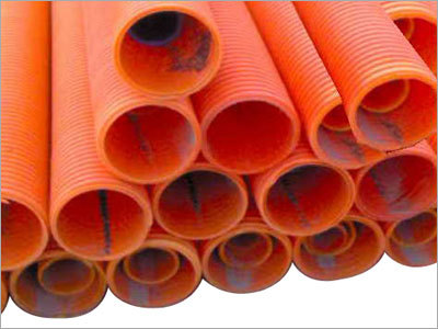 Double Wall Corrugated Pipes 180 Orange