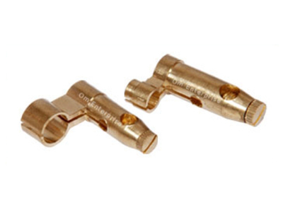 Brass Electrical Parts - High Grade Free Cutting Brass, Nickel Plated | Corrosion Resistant, High Conductivity, Customizable