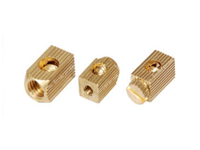 Brass Terminal Contacts - High Grade Brass IS 319 BS 249, Nickel Plated, Customizable, Corrosion Resistant, Precise