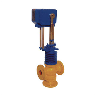 Motorised Electrical Actuator Operated 3 Way Globe