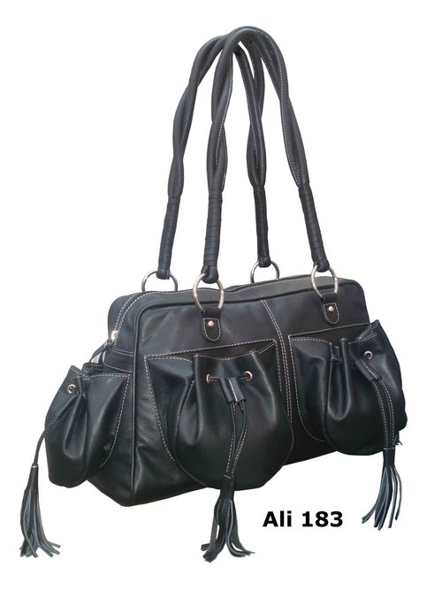Ladies Leather Fancy Bags