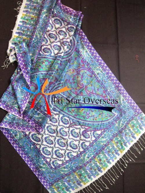 Silk Print Shawls