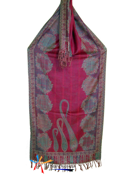  Wool jacquard Shawls
