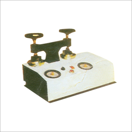 Burst Strength Apparatus - Steel, 30x20x15 cm, 0-100 PSI | Dual Bourdon Gauges, Manual Operation, Accurate Testing