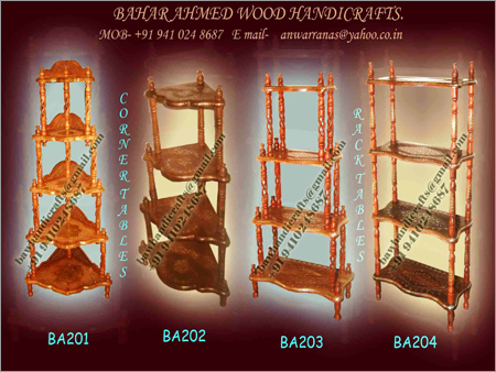 Handcrafted Corner Rack