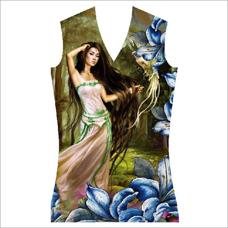 Digital Printing on Kurta