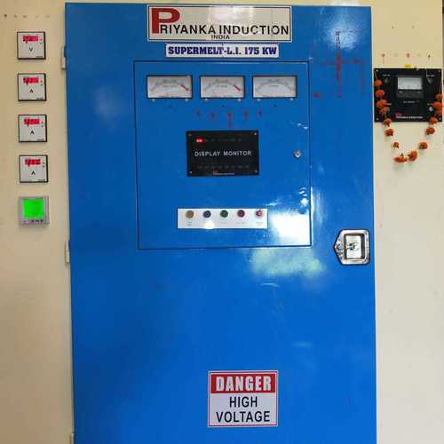 Induction Melting Furnace - 50kW to 2250kW Custom Capacity, Electric Fire Power, New Condition, Approx 2000kg Weight