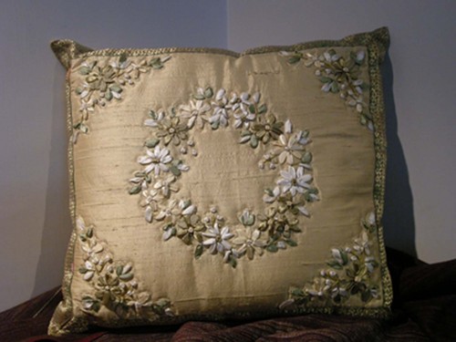 Embroidered Cushion