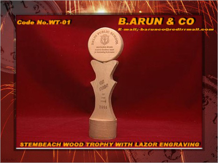 Wooden Trophies By B. ARUN & CO.