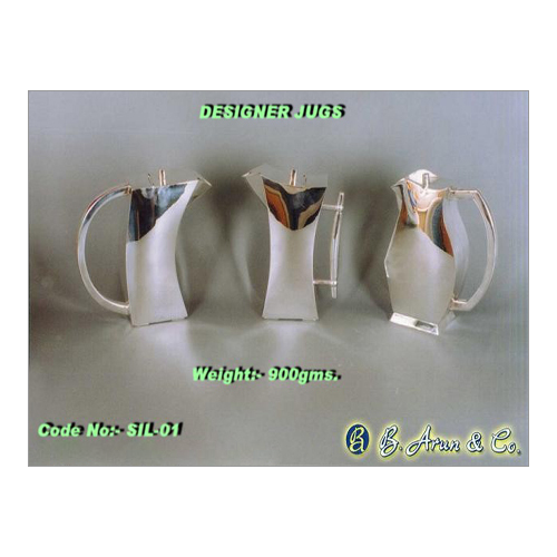 Designer Silver Jugs - Material: Metal