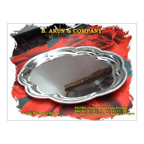 Silver Trays - Material: Metal