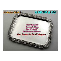 Rectangle Nakashi Silver Tray