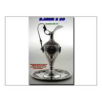 Full Nakashi Silver Surahi - Material: Metal