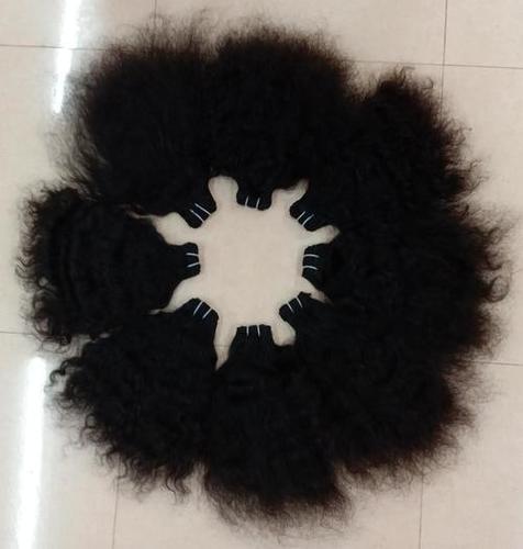 Machine Wefted Curly Hair