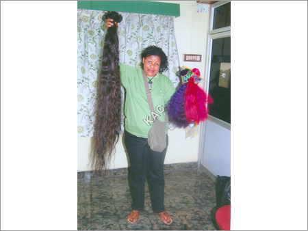 Fancy Acrylic Human Hair Accessories