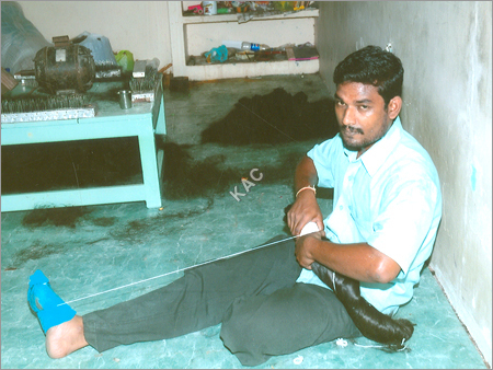 Natural Acrylic Human Hair Accessories