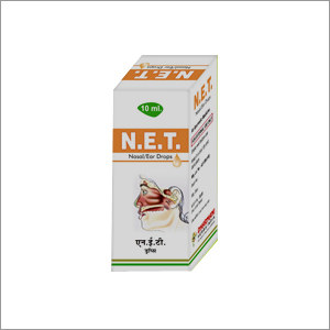 N.E.T. Nasal- Ear Drops