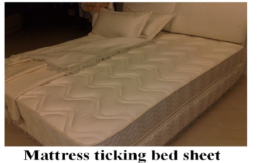 Interlock Jacquard Matress ticking machinery. 