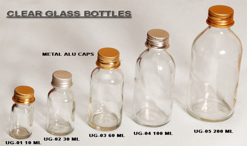 Clear Glass Bottles