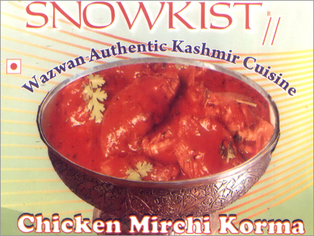 Chicken Mirchi Korma