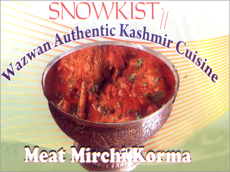 Meat Mirchi Korma