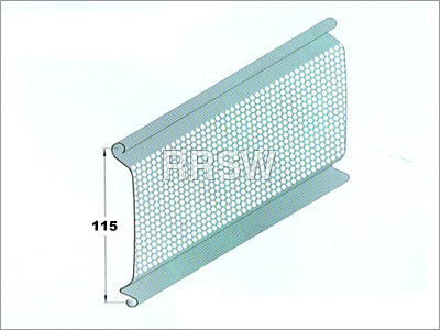 Green Perforated Slats